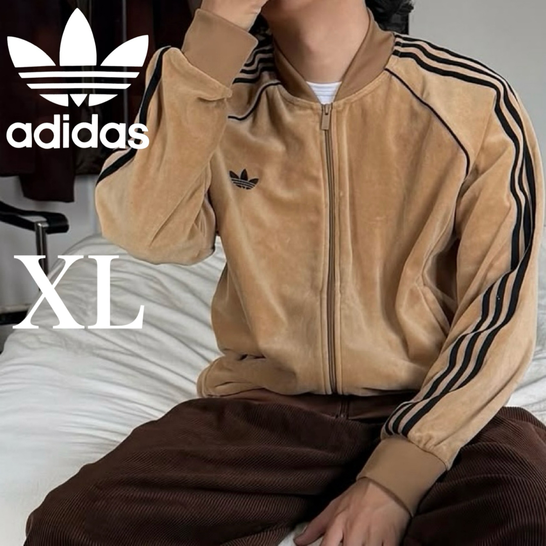 adidas Originals - 新品XL⭐️adidas アディカラー ブラウンベロア