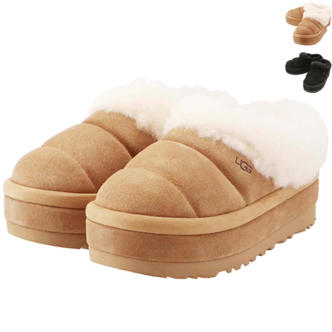 UGG - アグ UGG スリッポン ファー 厚底 TAZZLITA ムートンシューズ
