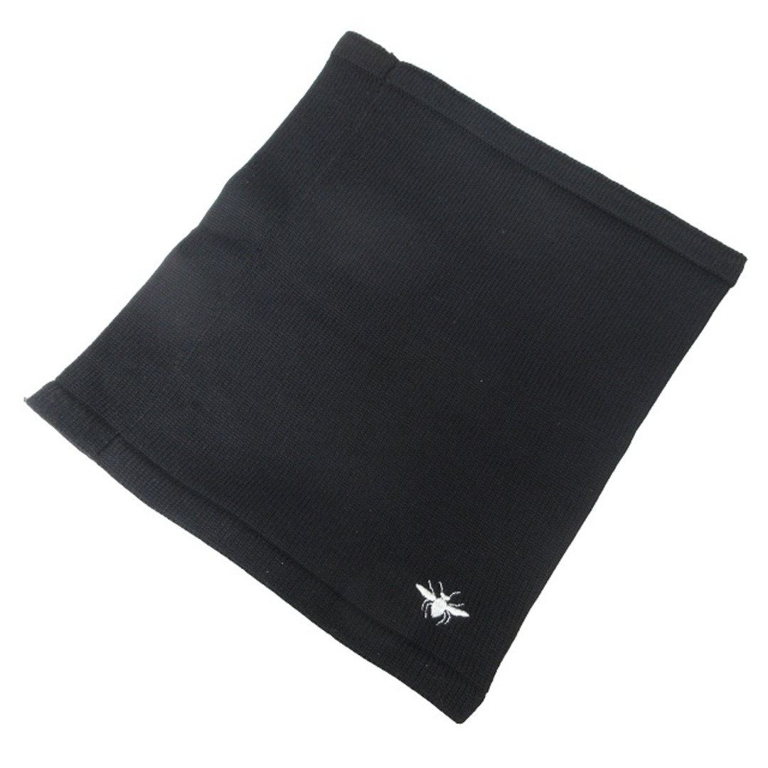 DIOR HOMME - ディオールオム ネックウォーマー マフラー Bee刺繍 黒 F