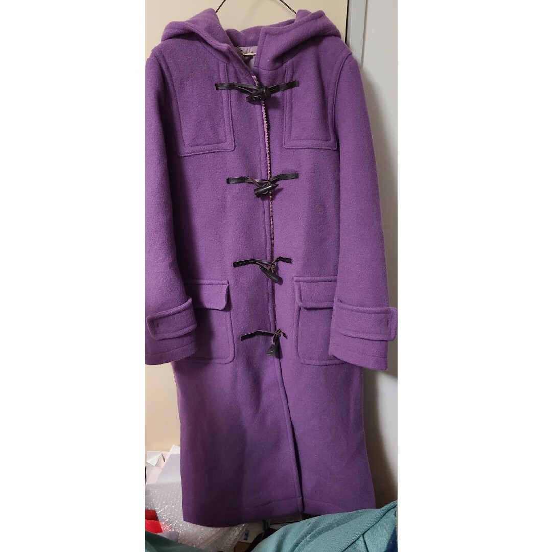 Mila Owen - Mila Owen ロングダッフルコート 紫の通販 by ハンモック