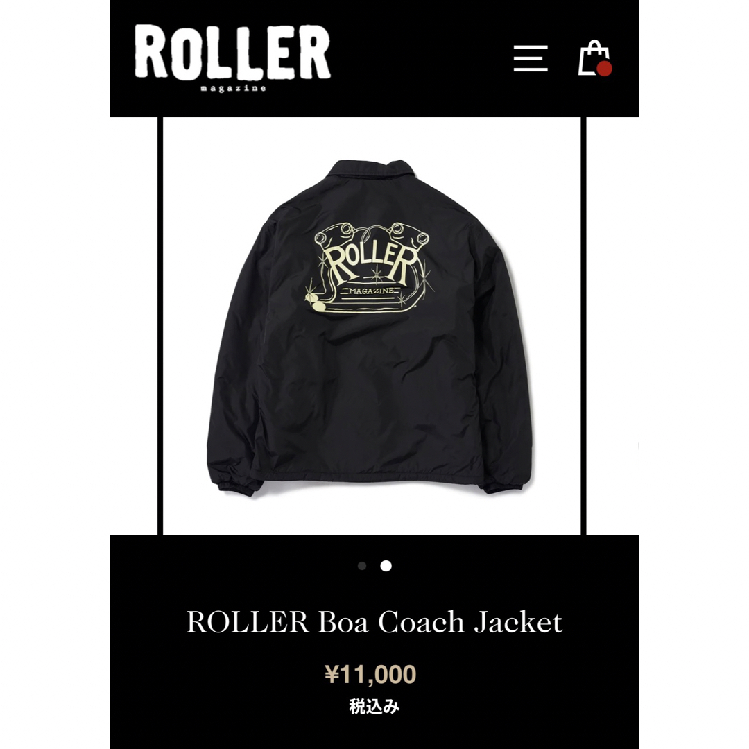 NEIGHBORHOOD - XL ローラーマガジン ROLLER Boa Coach Jacketの通販