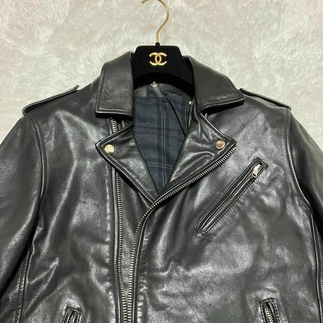 Sandro - 【希少】Sandroサンドロ レザージャケット ダブルライダース