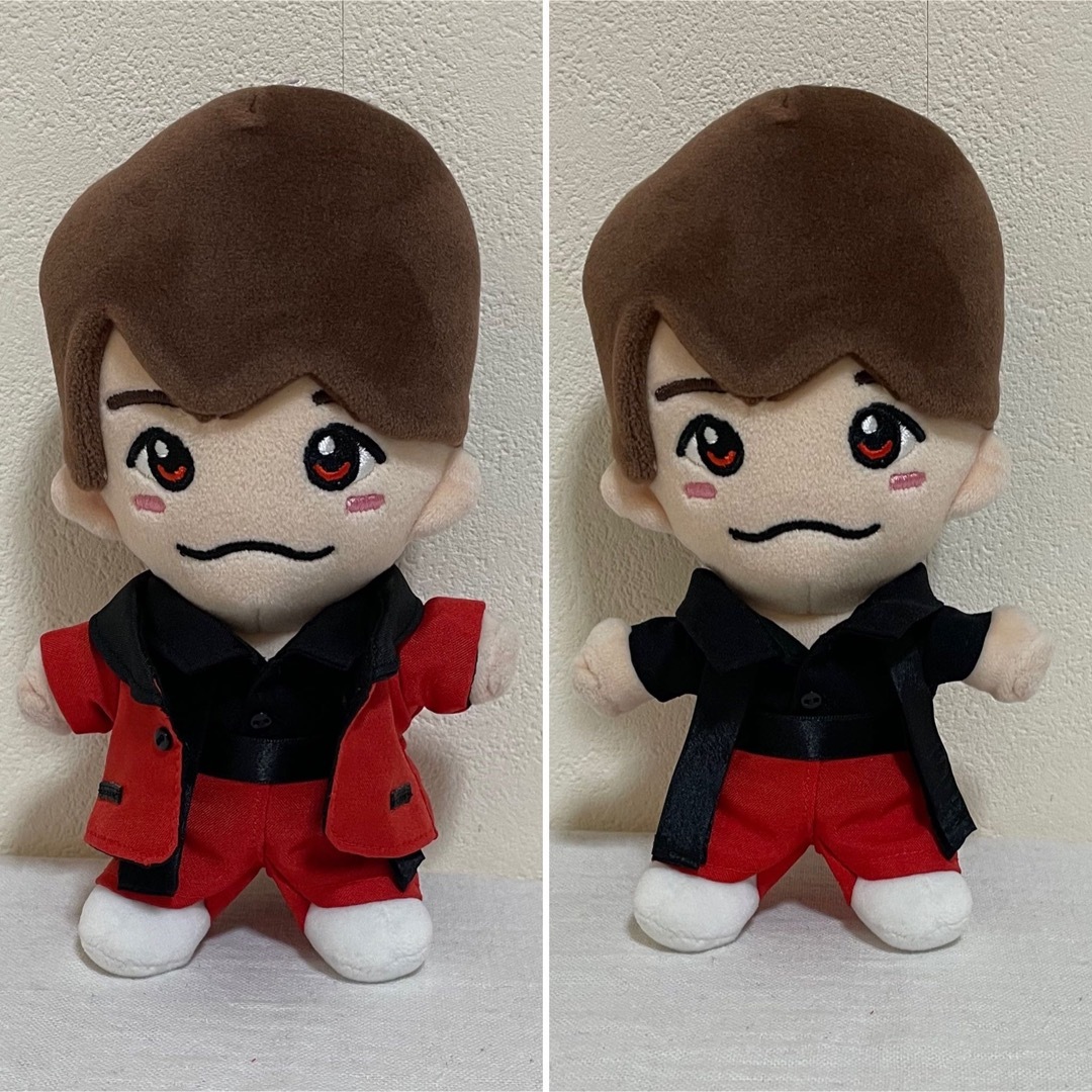 ちびぬい なにわ男子「POPMALL」赤×黒衣装【オーダーページ】の通販 by