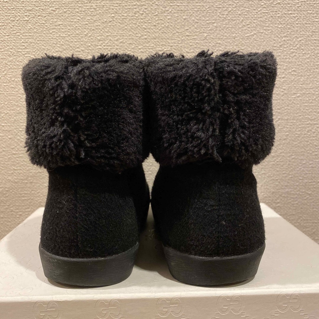 THE NORTH FACE - ノースフェイス 黒 ムートンブーツ 17cm の通販 by