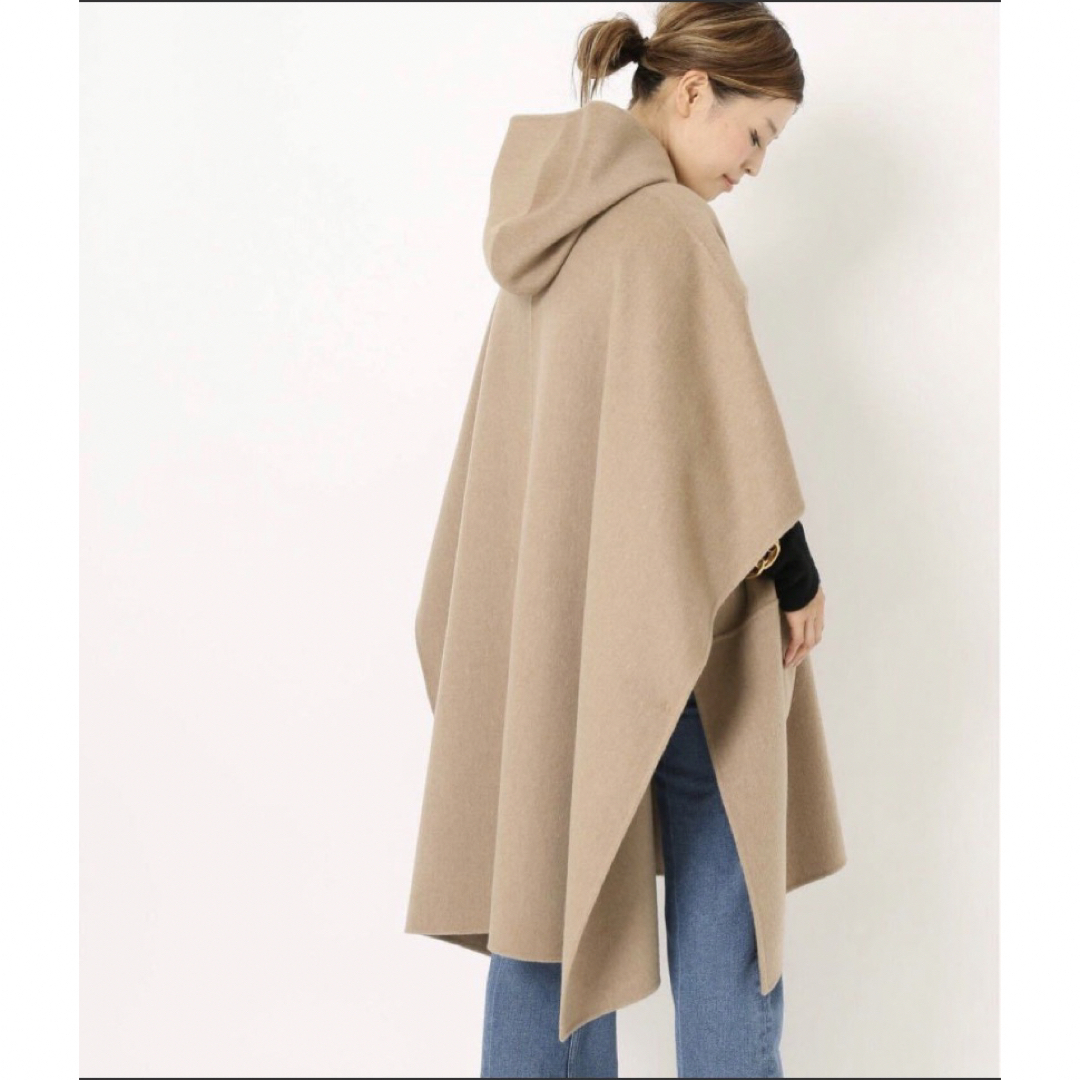 DEUXIEME CLASSE - Deuxieme Classe victorianポンチョ ベージュ 新品