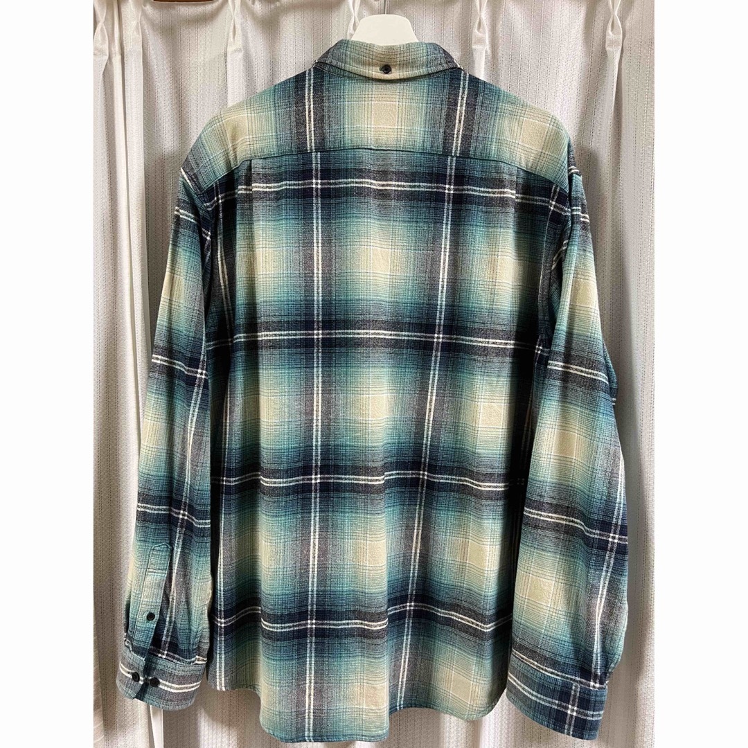 Supreme - Supreme shadow plaid flannel shirt blueの通販 by TAKA's
