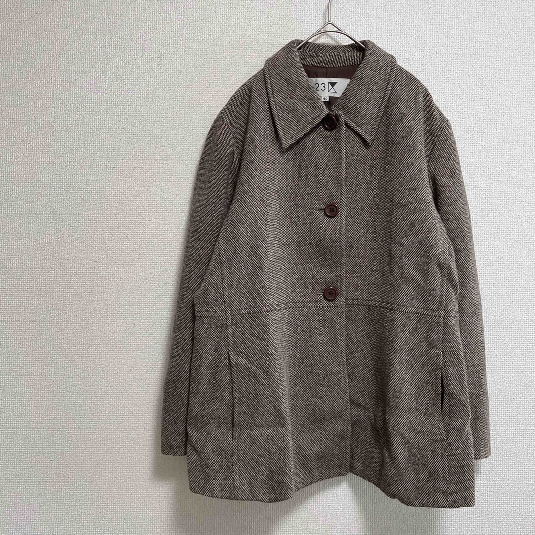 23区 - 【23区】ステンカラーコート 千鳥柄 ウールの通販 by NAO's