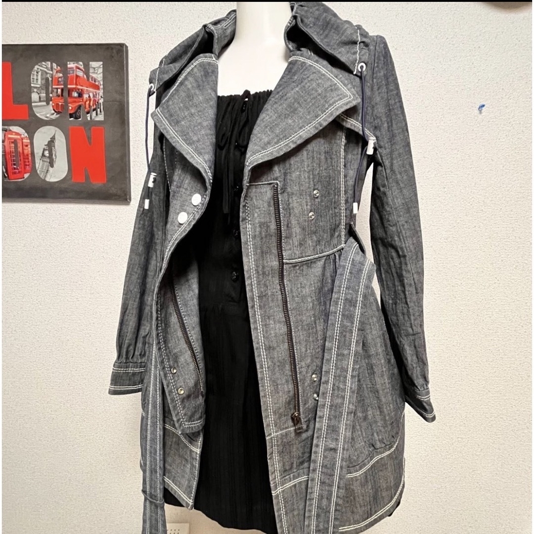 BURBERRY BLUE LABEL - 希少 Burberry ブルーレーベル デニム素材