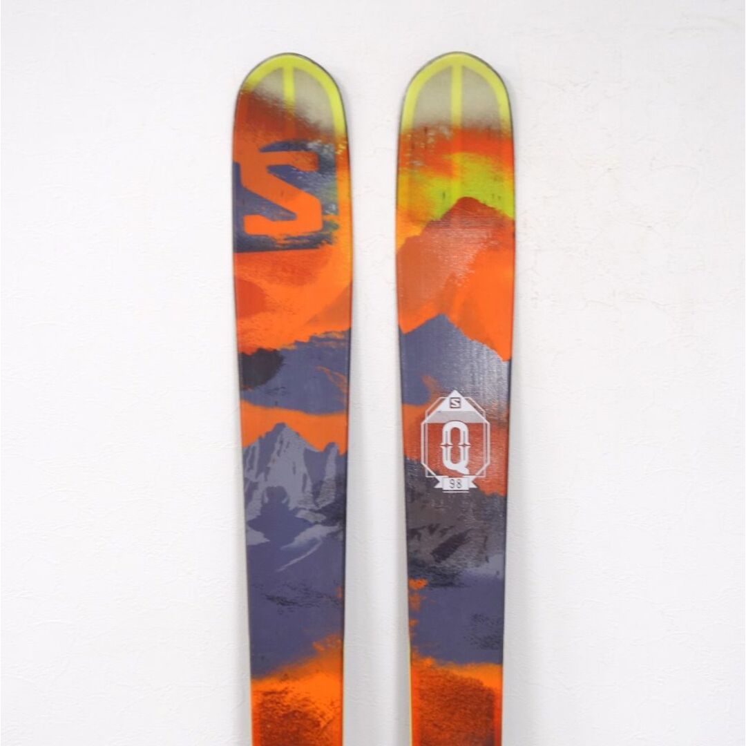 SALOMON - サロモン SALOMON 山スキー Q98 180cm センター97mm