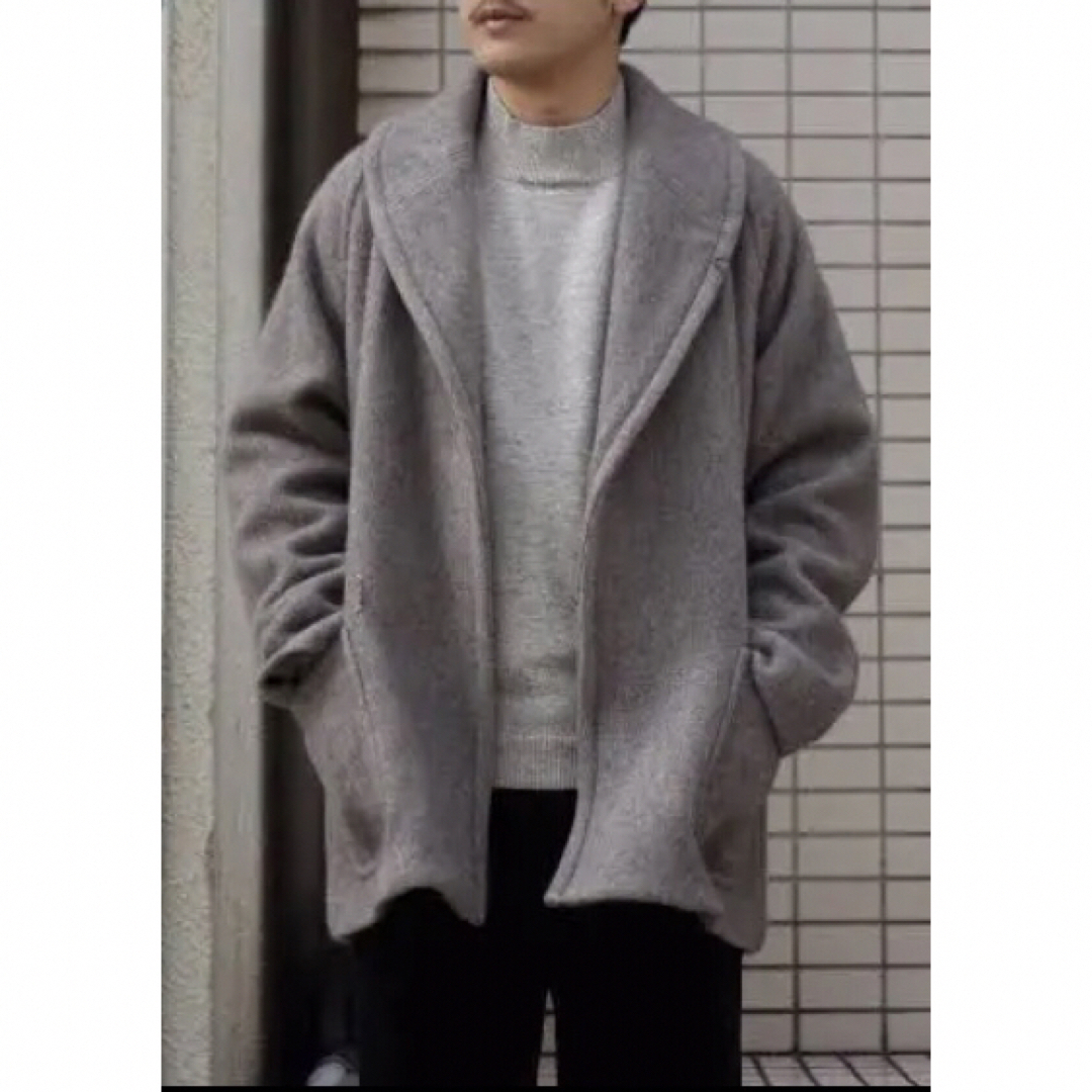 COMOLI - COMOLI ヤクウール ショールカラー コートの通販 by NOBU's