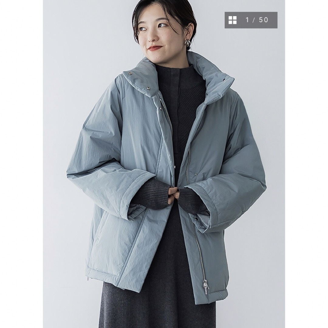 Crewre クルーレ ダウンジャケット ダウン ブルーの通販 by ra's shop