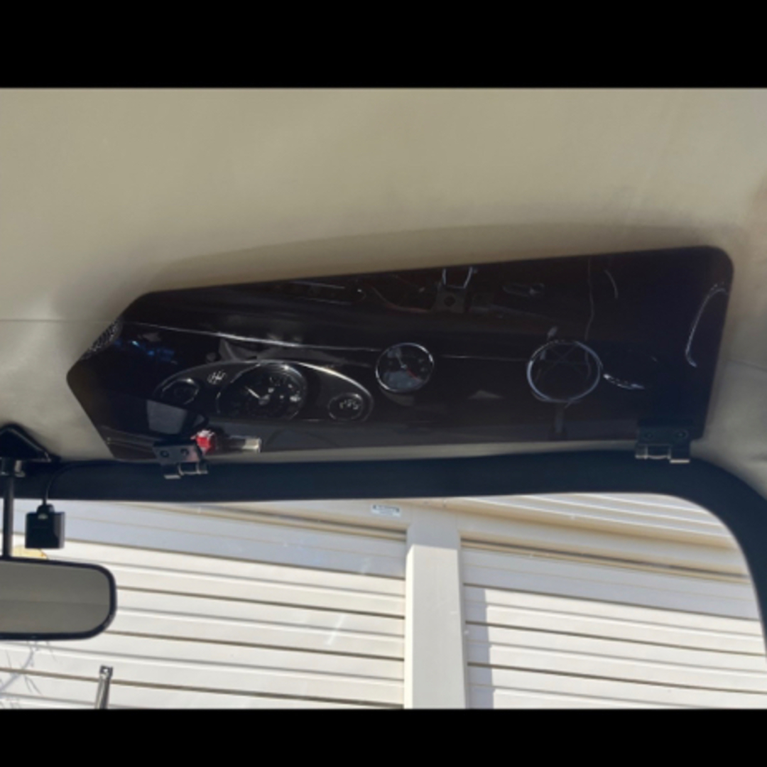 新品】アクリルサンバイザー (ナロールック)左右 ローバーミニ ダーク