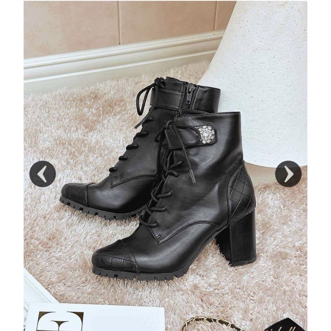 michellMacaron - ミシェルマカロン/レースアップブーツの通販 by S