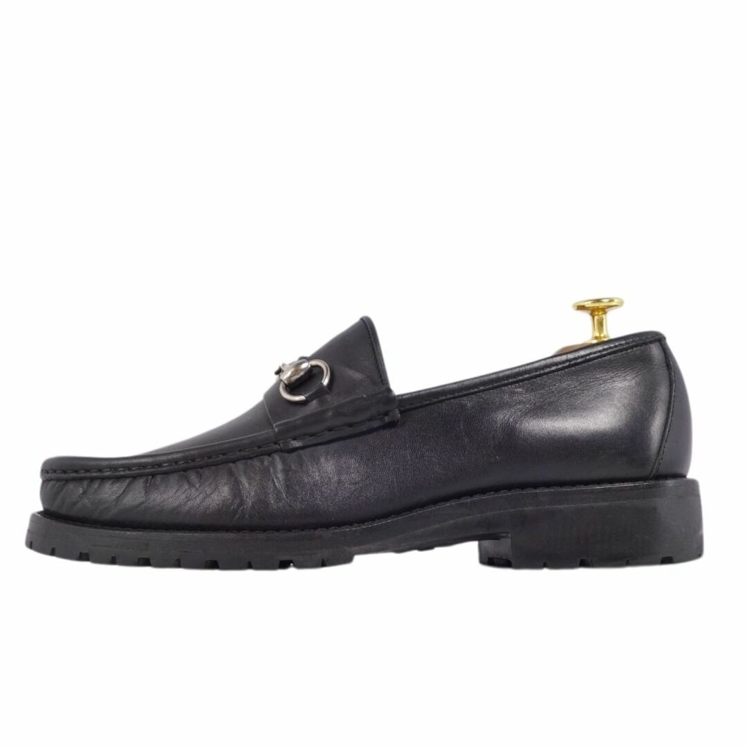 GUCCI - グッチ GUCCI ローファー モカシン ホースビット カーフレザー