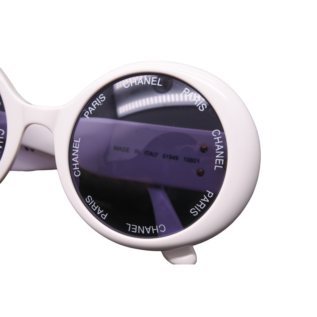 CHANEL - Chanel シャネル サングラス ロゴ 白 ココマーク ブラック