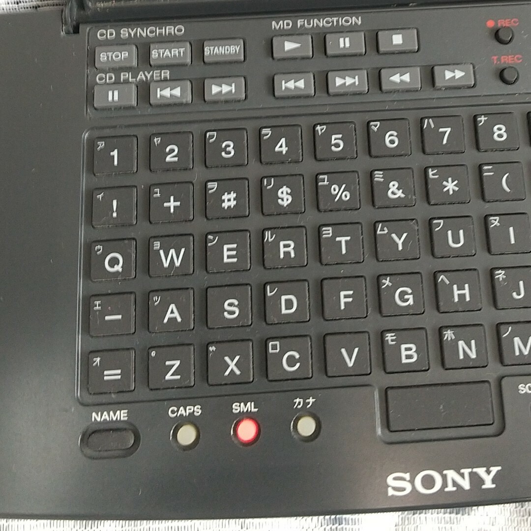 Sony KEY BOARD REMOTE COMMANDER RM-D20Pの通販 by 大泉 洋's shop