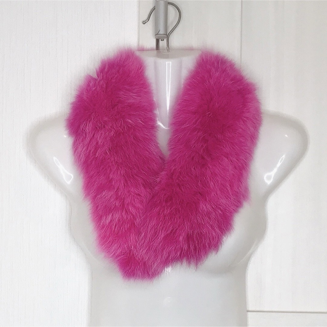 MA＊RS - 【希少】 MARS マーズ リアルファー ティペット ピンク