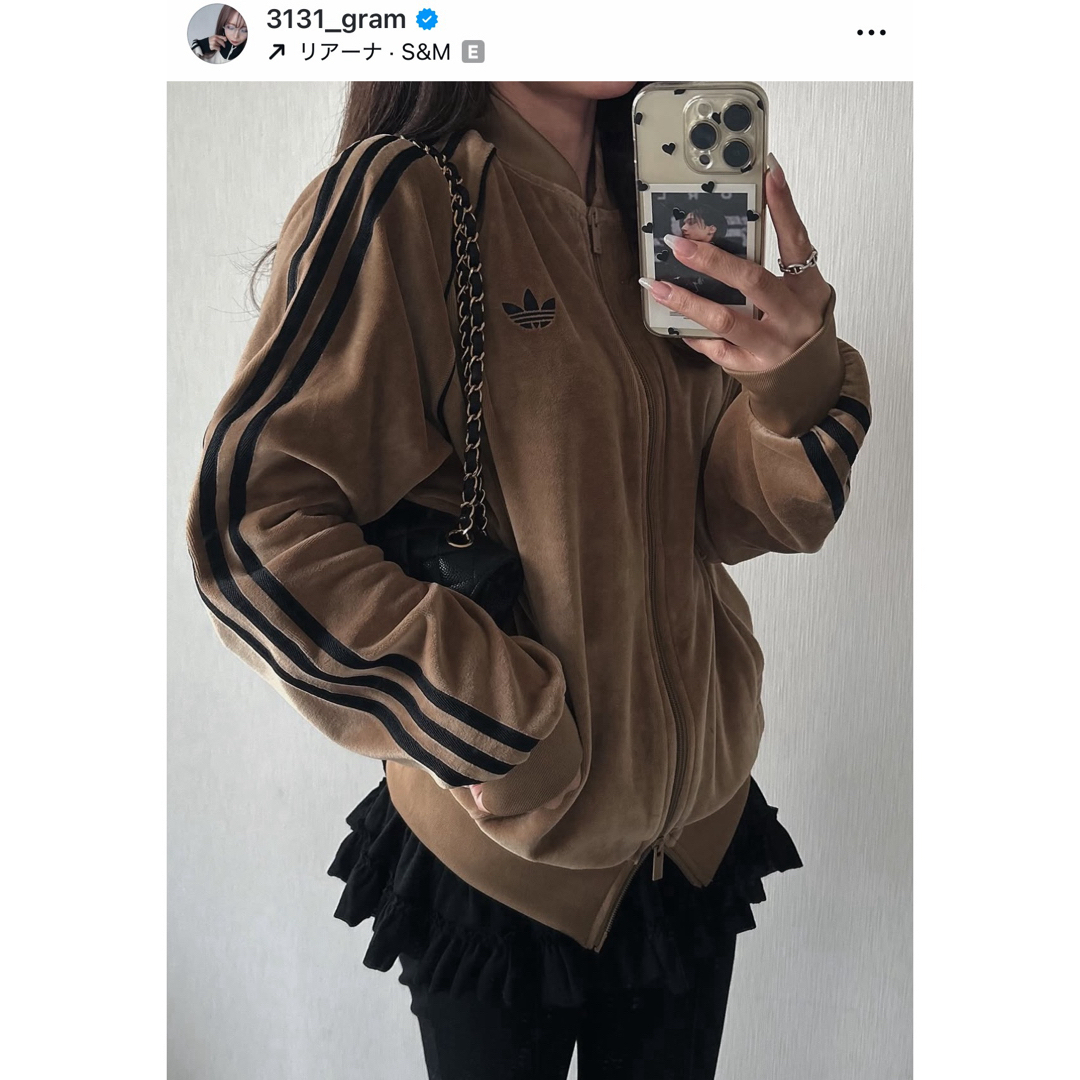 adidas Originals - 希少XS⭐️adidasアディカラー ブラウン ベロア