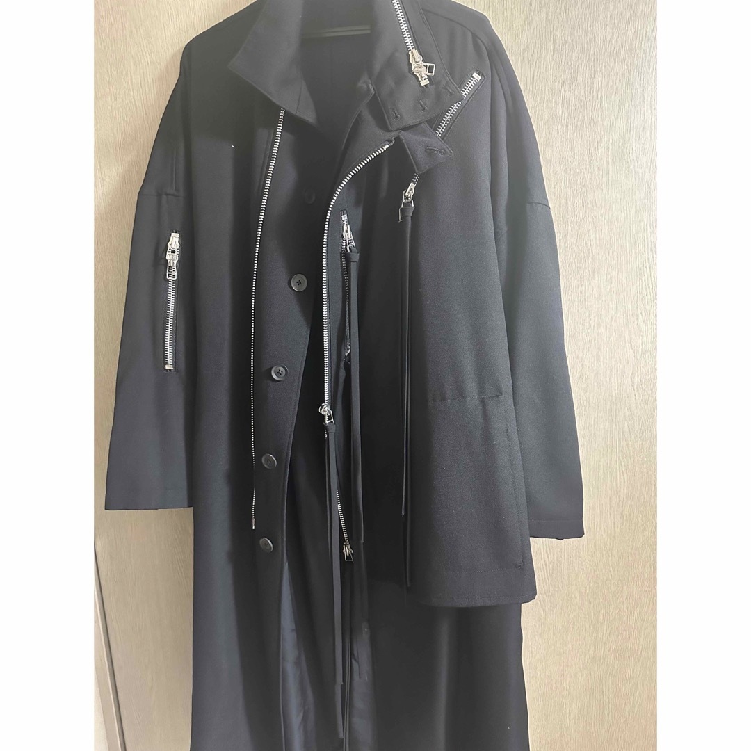 Yohji Yamamoto POUR HOMME - yohji yamamoto 20aw ファスナーコートの