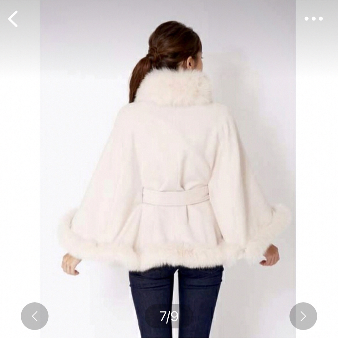 CECIL McBEE - baiya セシルマクビー レディース ポンチョ ファー