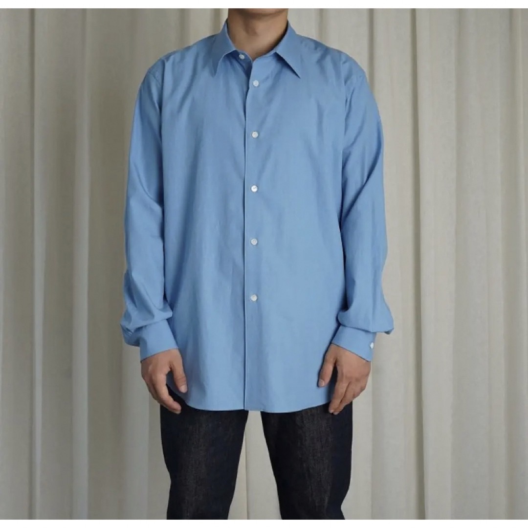 AURALEE - AURALEE 23aw ウォッシュド フィンクス ツイル シャツ