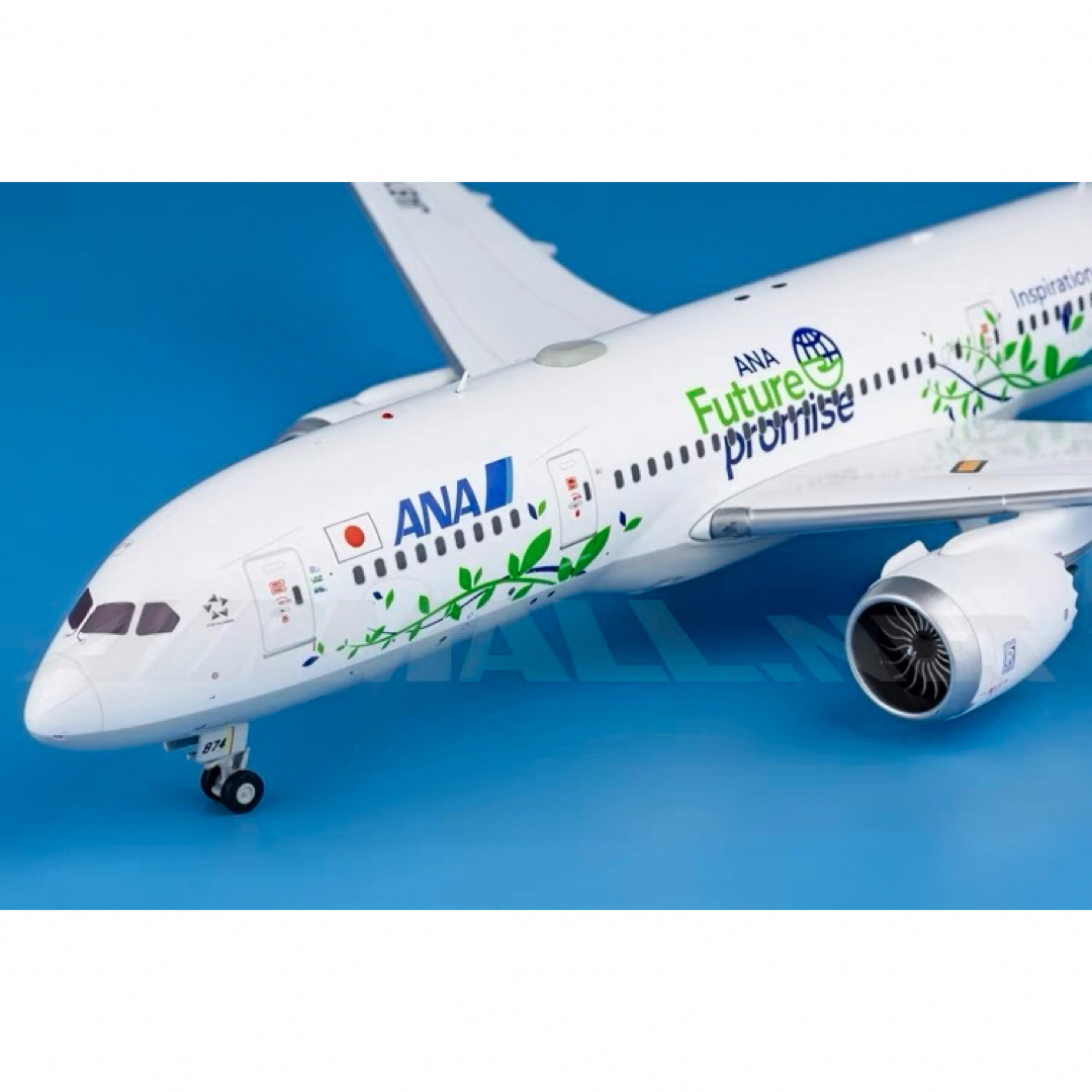 新品@ANA 787-8緑のANA機1/200 ジェットの通販 by ハルト's shop｜ラクマ