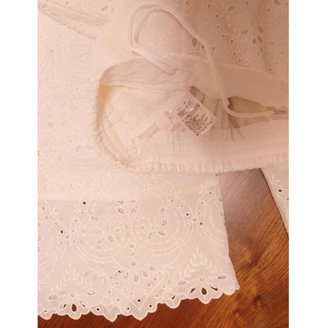 ☆Ballsey/ボールジィ ダマスクスエンブロイダリー セミワイドパンツ☆