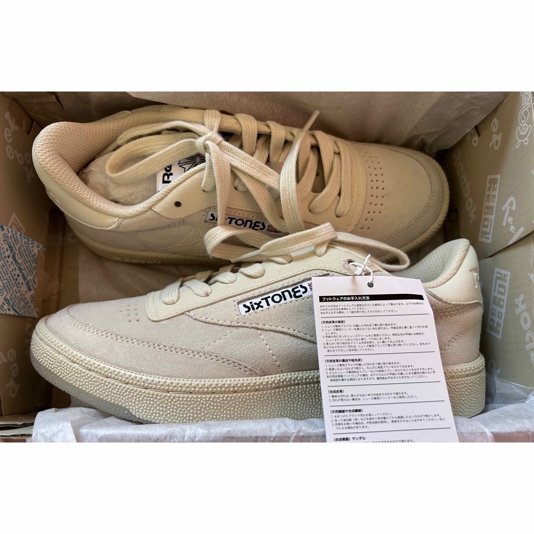 Reebok - SixTONES Reebok コラボスニーカー 24.0cm の通販 by いいね