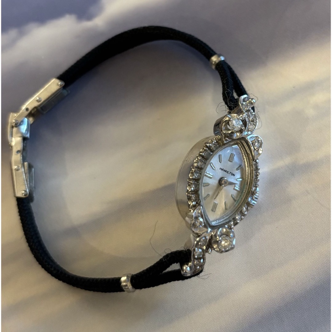 Hamilton - Hamilton ハミルトン レディース アンティーク時計 14K純正