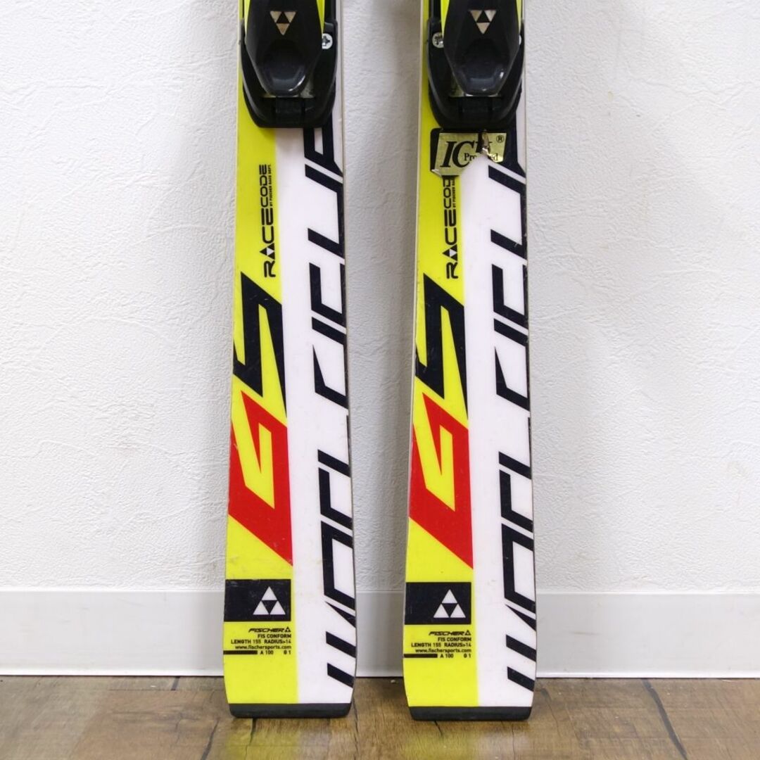 Fisher - フィッシャー FISCHER WORLDCUP RC4 GS 155cm センター63mm