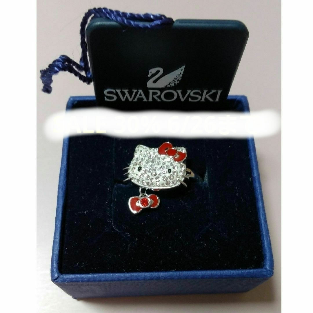 SWAROVSKI - ハローキティ スワロフスキー コラボ リングの通販 by