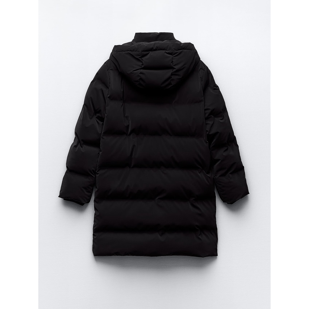 ZARA - ZARA ウインドプロテクション フードパフアノラック ダウン