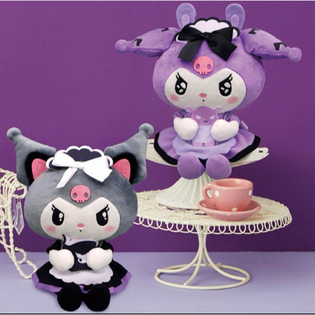 サンリオ - クロミ ツンデレカフェ ぬいぐるみ マスコット ブラック