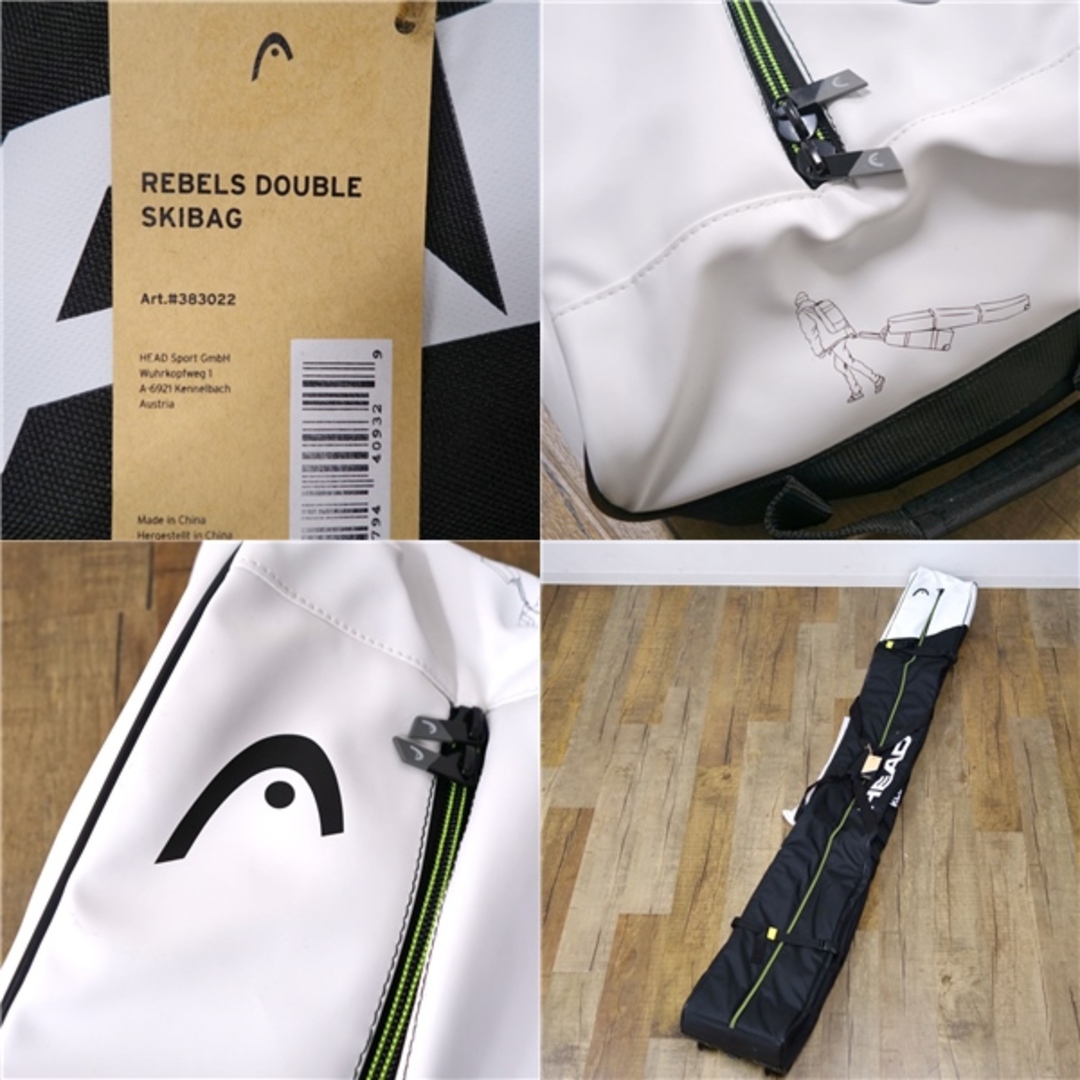 HEAD - 未使用 ヘッド HEAD REBELS DOUBLE SKIBAG レベルズ ダブル