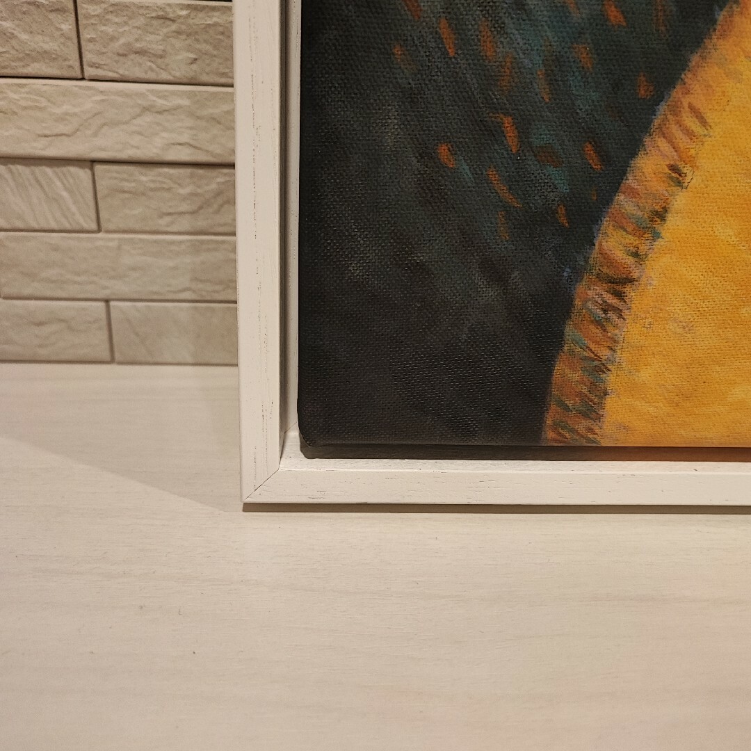 ポケモン - ゴッホ美術館 ゴッホピカチュウ キャンバスアート 額縁付の