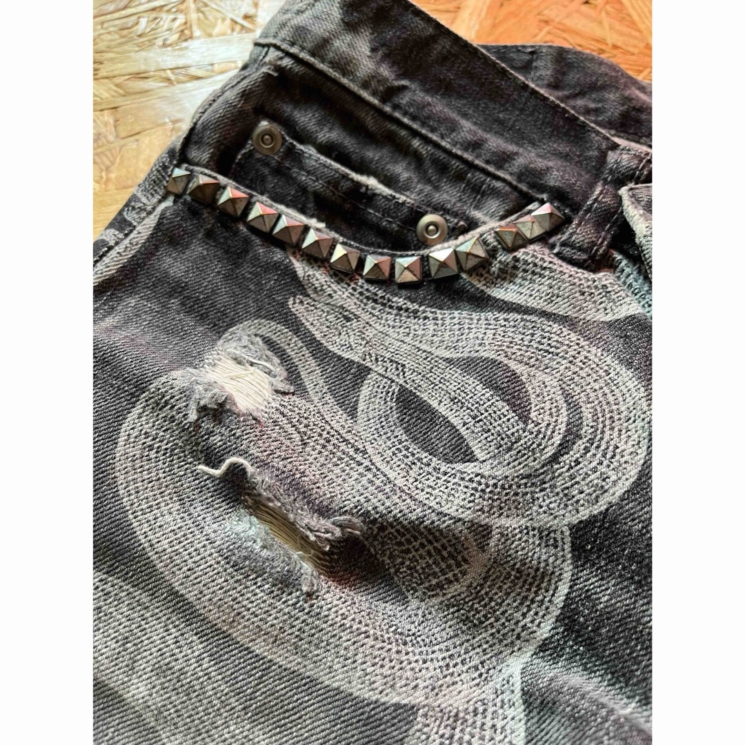 HYSTERIC GLAMOUR - HYSTERIC GLAMOUR 蛇柄 へび スネーク柄 パンツの