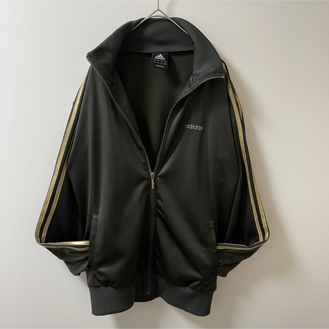 adidas - 新品同様L】アディダス刺繍トラックジャケット古着ジャージ
