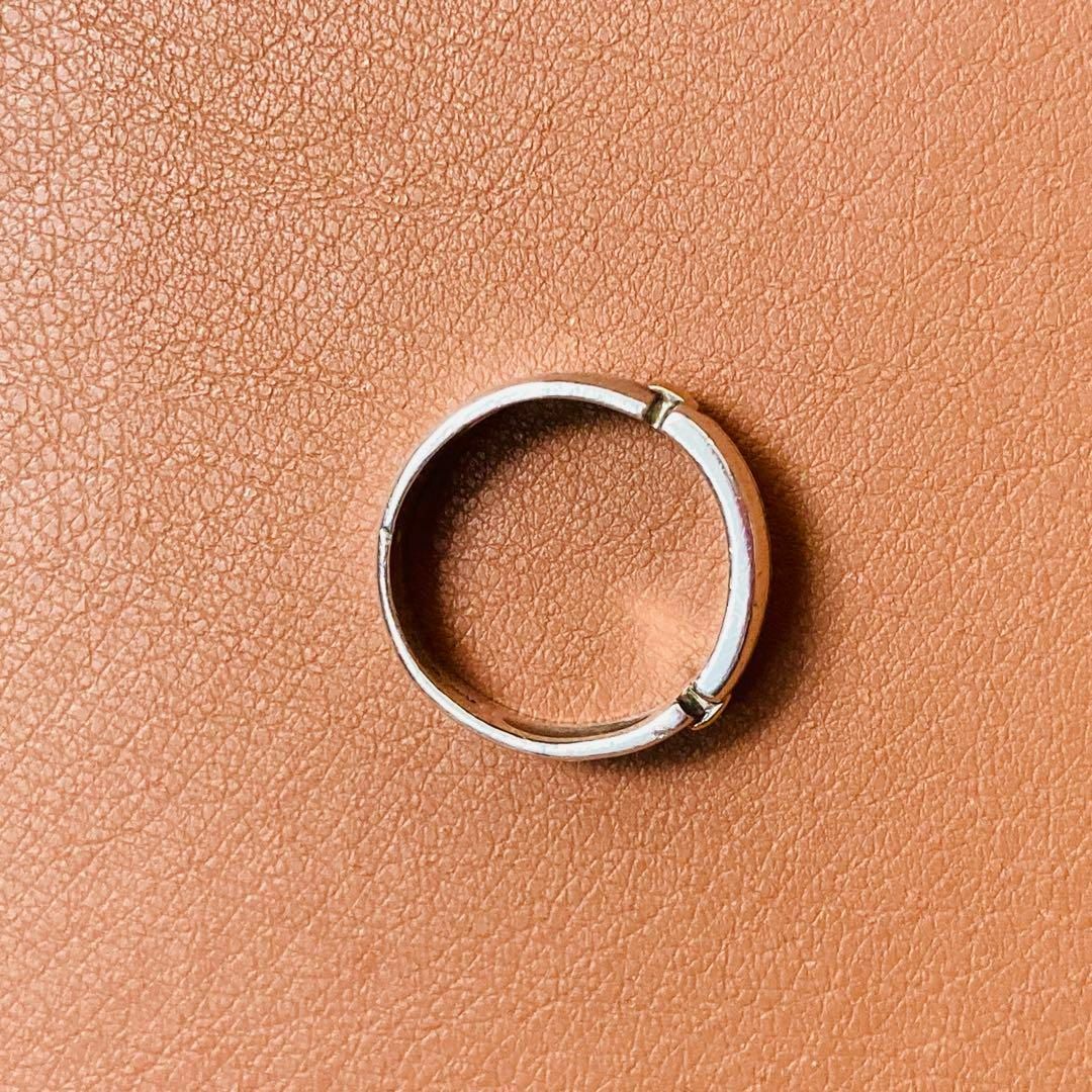 Trussardi - TRUSSALDI K18 シルバー コンビ リング 指輪の通販 by