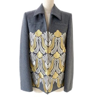 DRIES VAN NOTEN - Dries Van Noten 刺繍|ウール|ジャケット 34 新品の