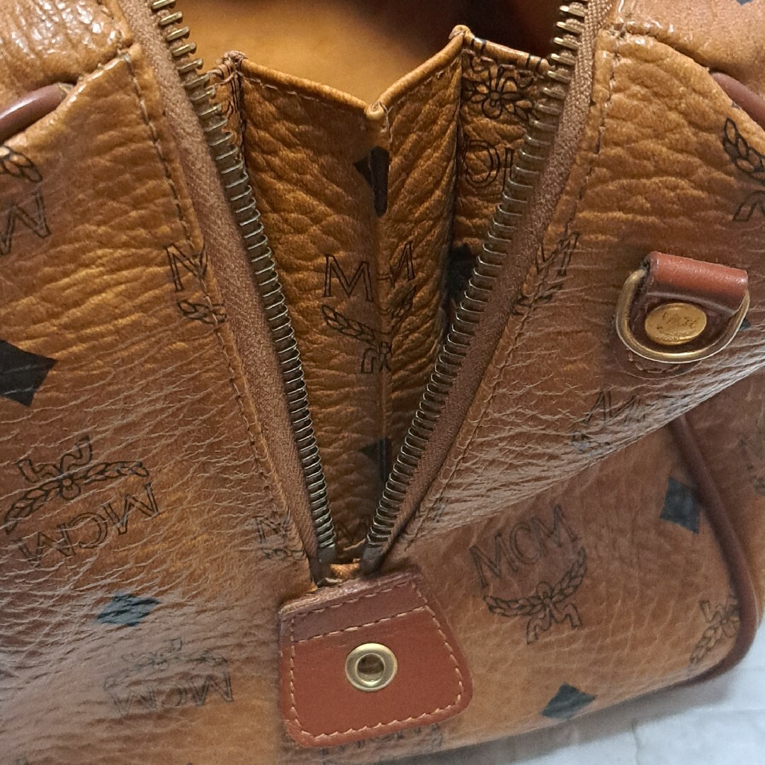 MCM - MCM ヴィセトス ボストンバッグ ヴィンテージ ハンドメイドの