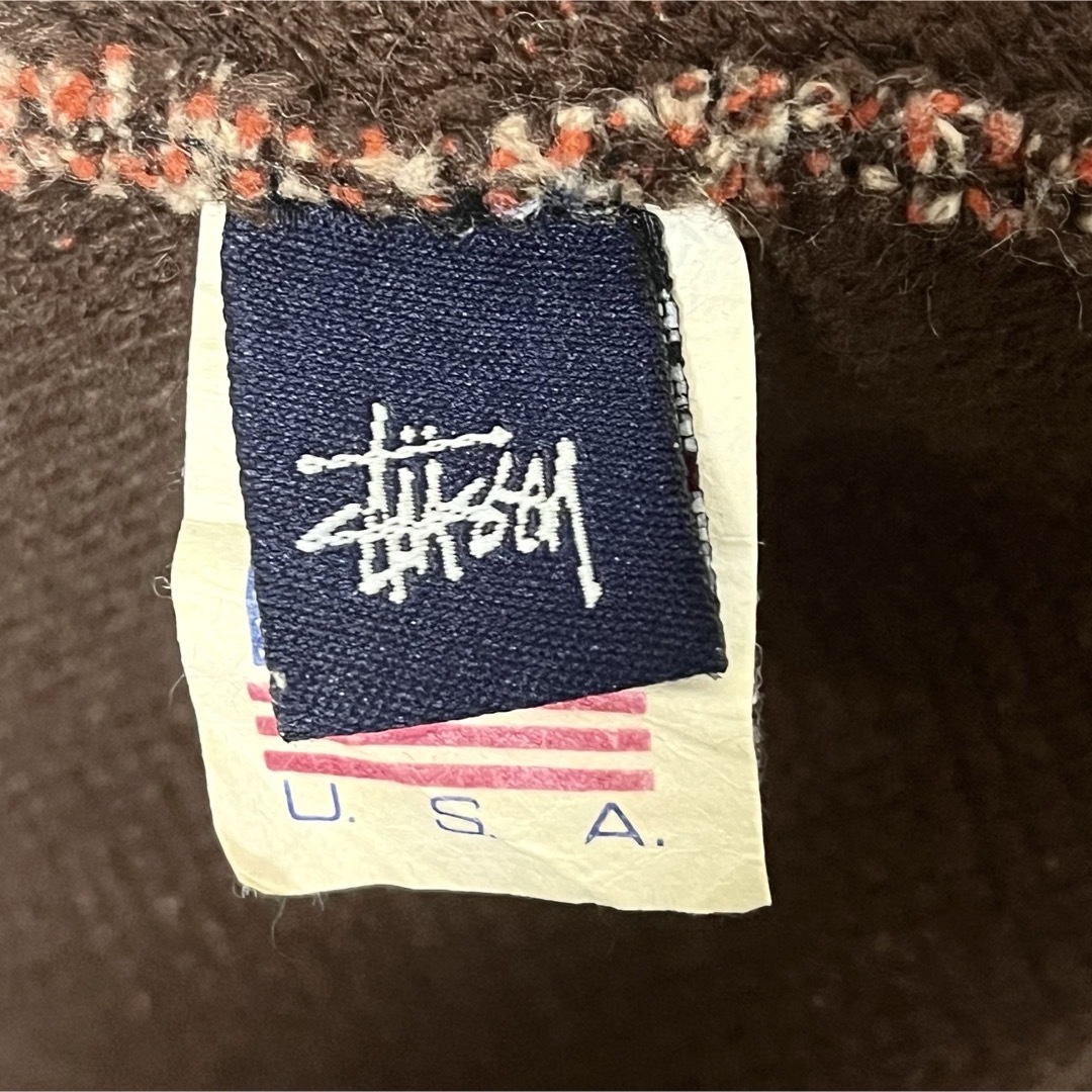 STUSSY - 【超希少】⑧90's OLD STUSSYブランド初期モノグラム柄 米国