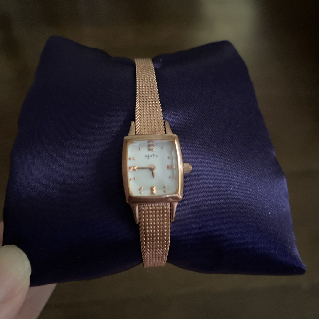 agete - アガット 時計の通販 by ゆっきー's shop｜アガットならラクマ