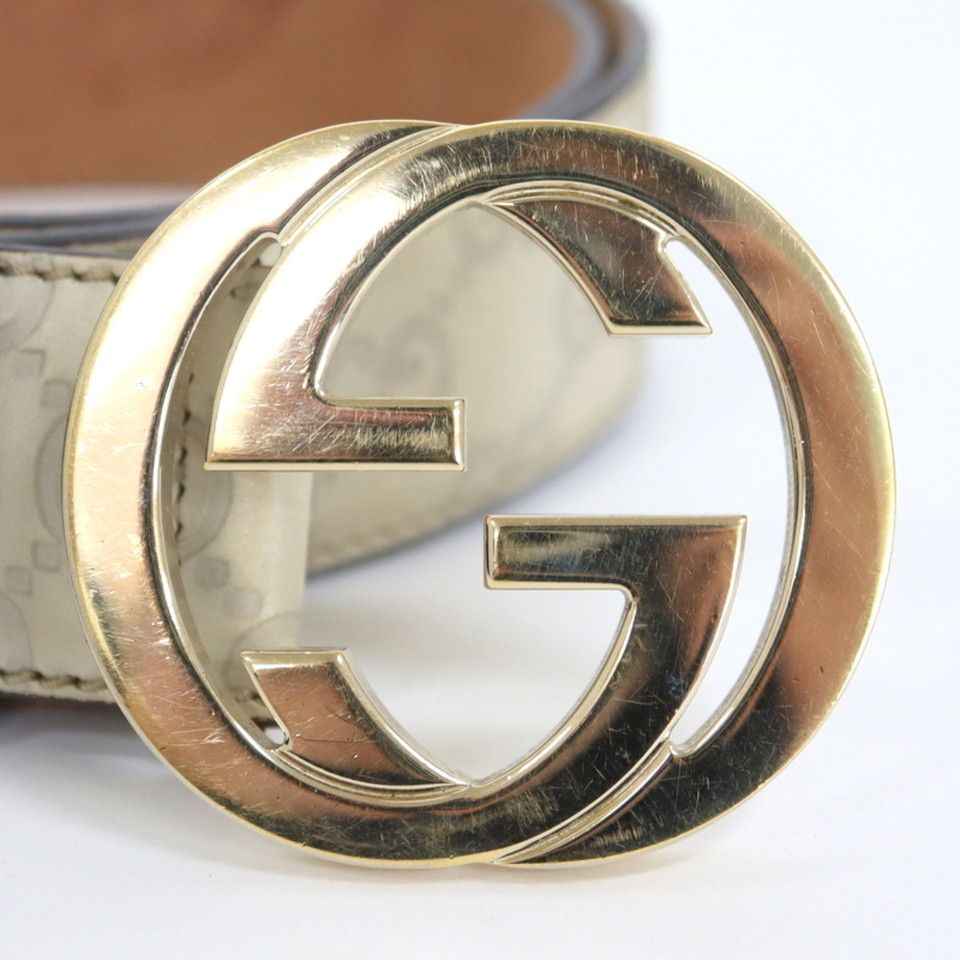GUCCI - 【GUCCI】グッチ インターロッキングGバックルベルト 36/90