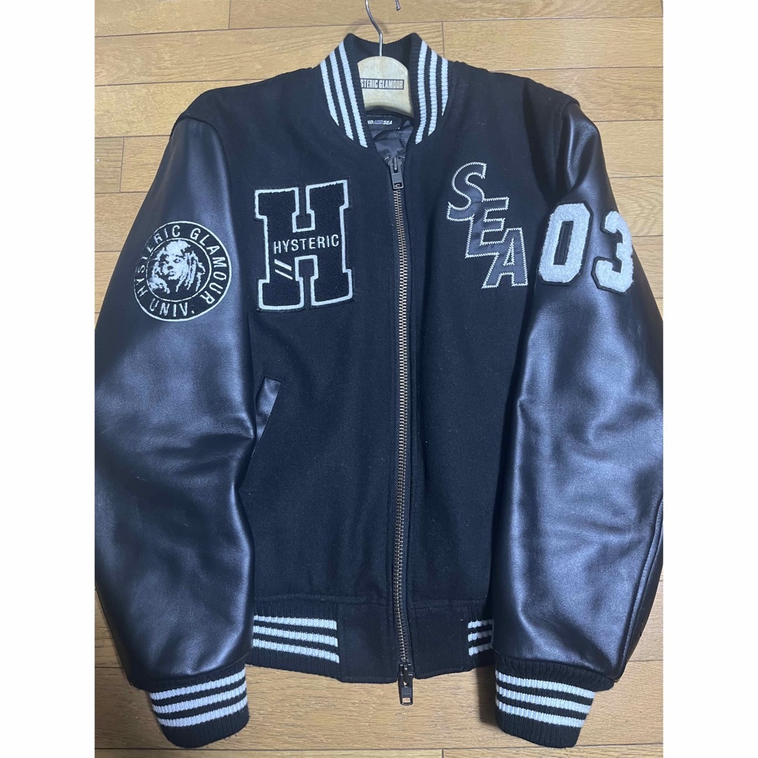 WIND AND SEA - WIND AND SEA × HYSTERIC GLAMOUR スタジャン正規品の