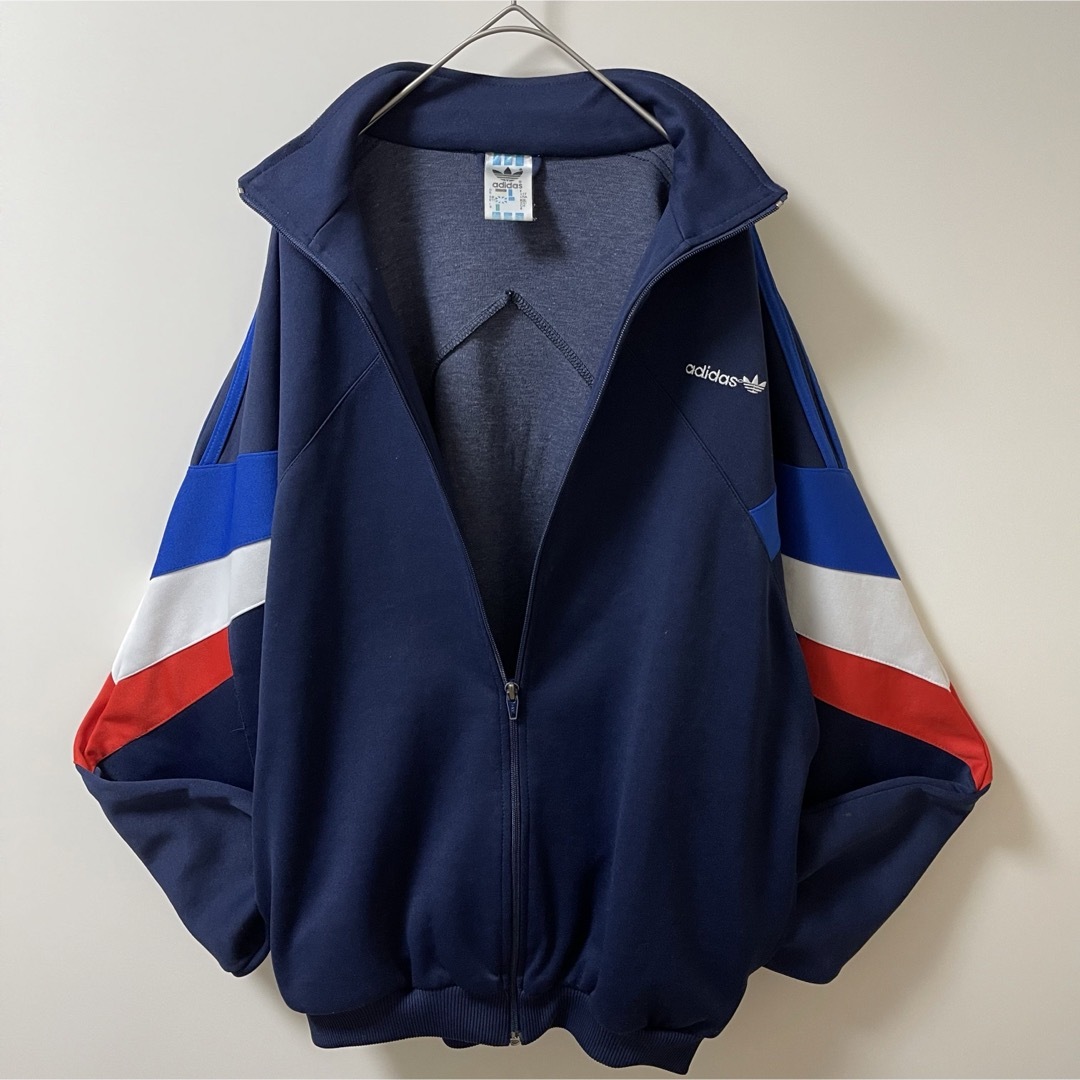 adidas - XL 90s】アディダス刺繍トラックジャケット古着ビンテージ