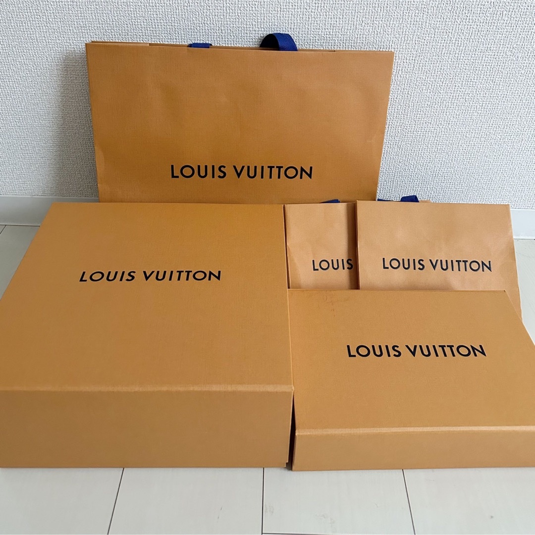 LOUIS VUITTON - ルイヴィトン 紙袋 箱 保存袋 リボンありの通販 by 嵐