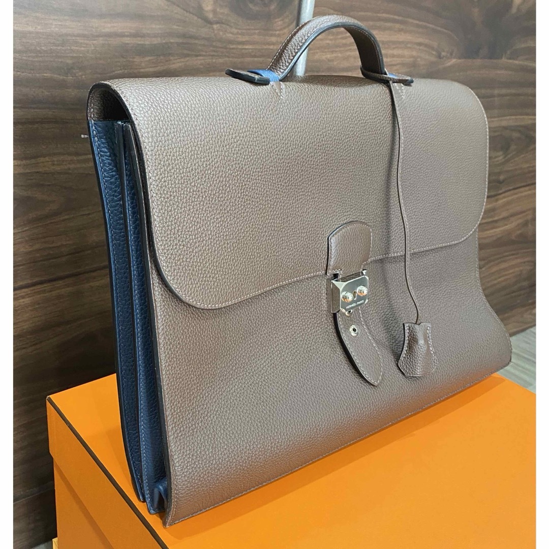 HERMES - 極美 定価104万 エルメス サックアデペッシュ38 マルチ 希少