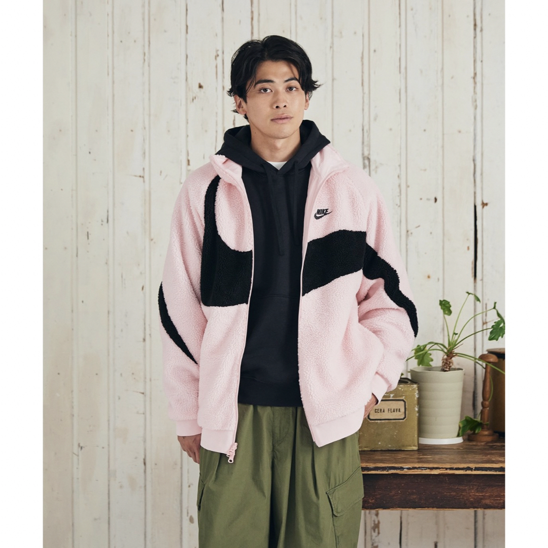 NIKE - 新品☆NIKE☆リバーシブル☆ボア☆ジャケット☆ピンク☆男女