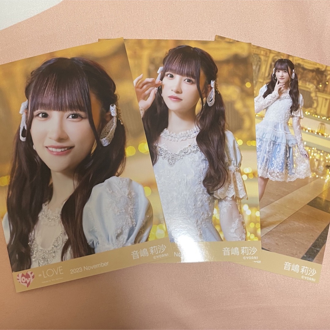 LOVE イコラブ ラストノートしか知らない 生写真 コンプ 音嶋莉沙の