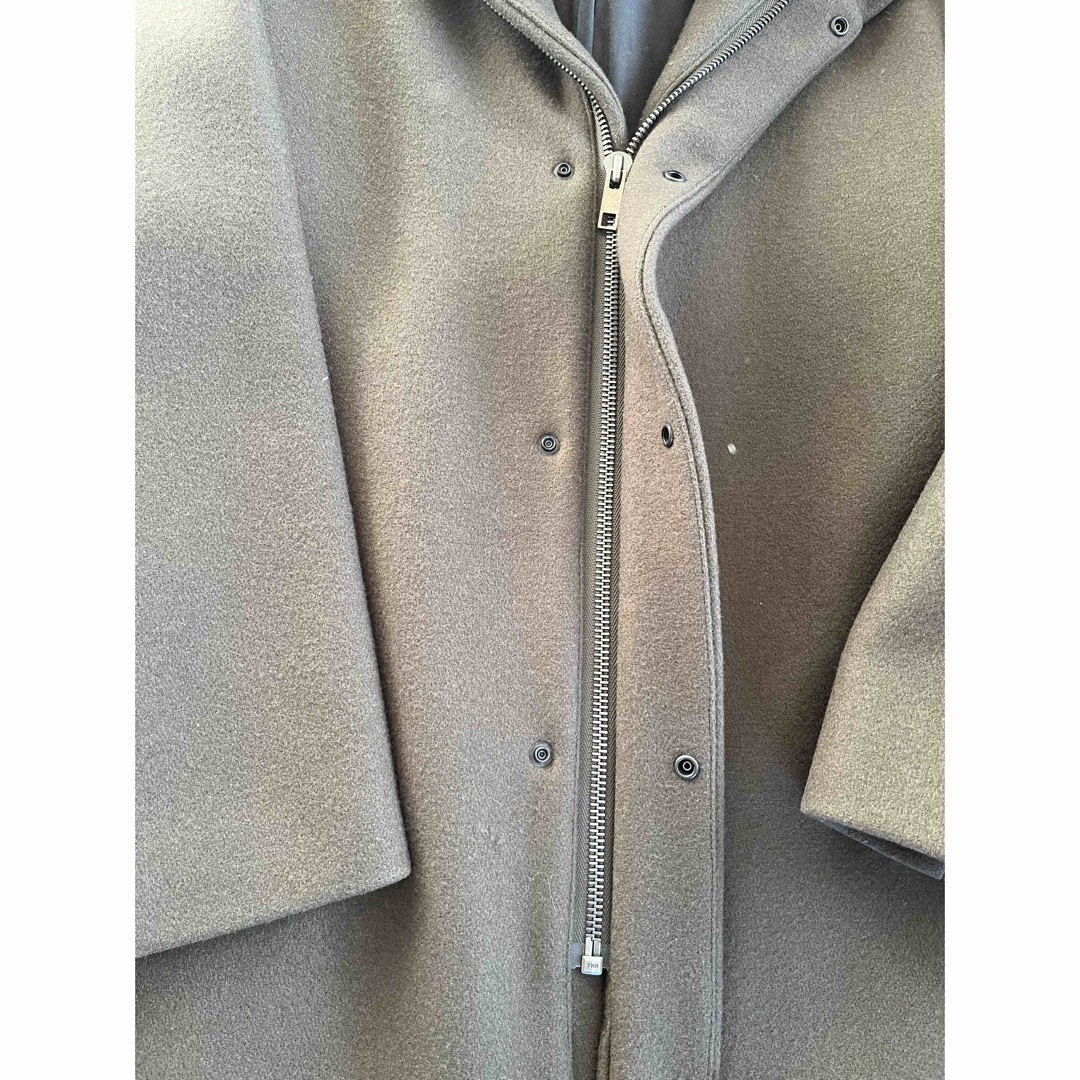 TOMORROWLAND - マカフィー ウール メルトン ジップ ロング フーデッド